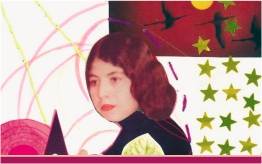 COLLAGE CON PUNTADAS BÁSICAS DE BORDADO